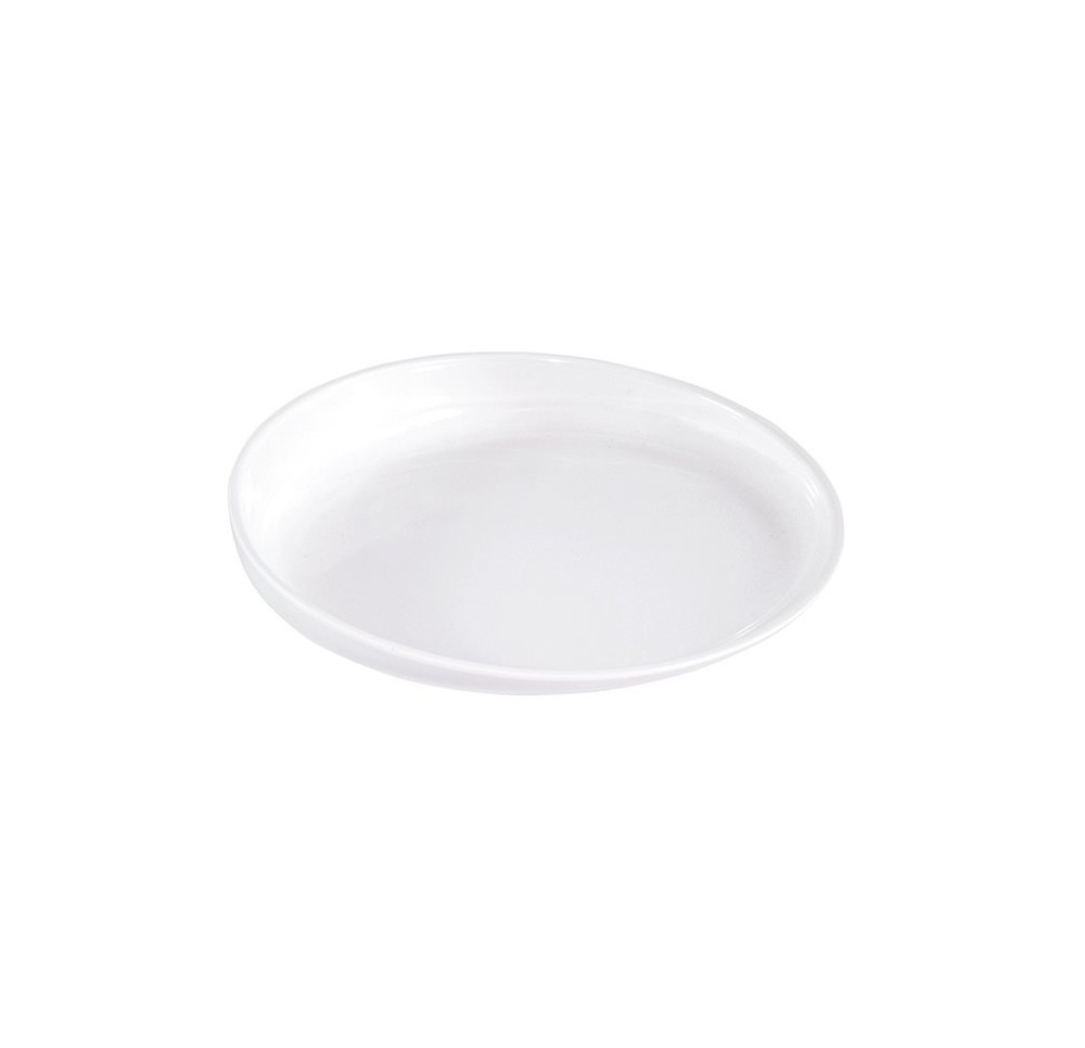 SUNDO assiette Deluxe bord relevé ø20cm blanc