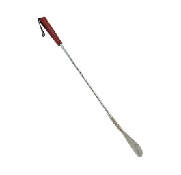 SUNDO chausse-pied métal chr ressort 65cm