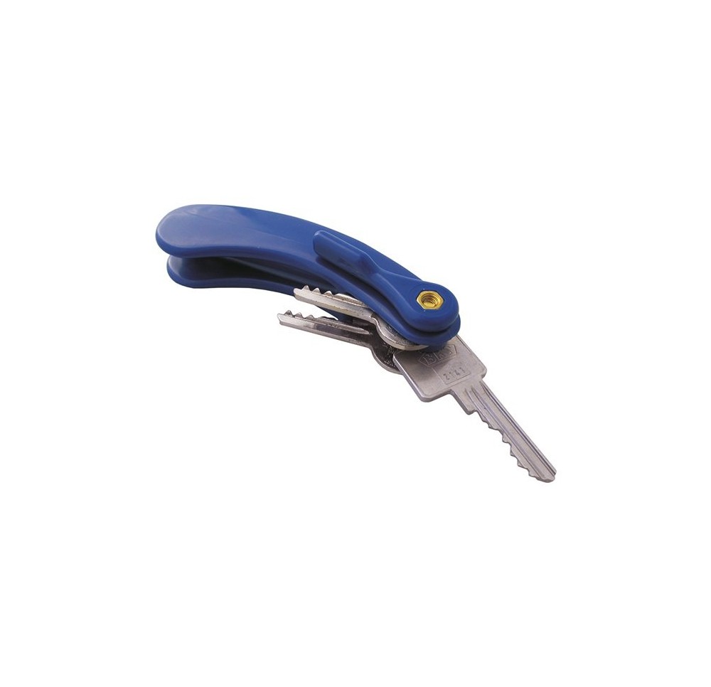 SUNDO tourne-clé 12cm bleu pour 3 clés SUNDO tourne-clé 12cm bleu pour 3 clés