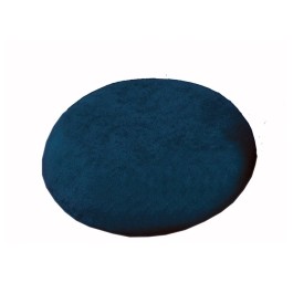 SUNDO coussin rond ø42 cm bleu latex