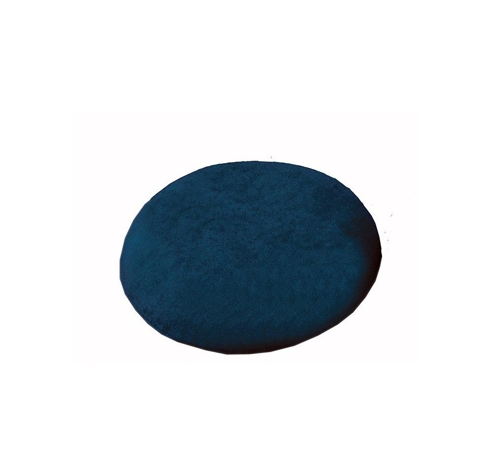 SUNDO coussin rond ø42 cm bleu latex SUNDO coussin rond ø42 cm bleu latex