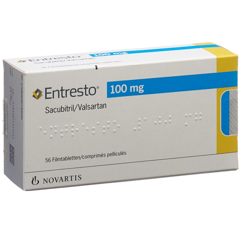 ENTRESTO cpr pell 100 mg 56 pce