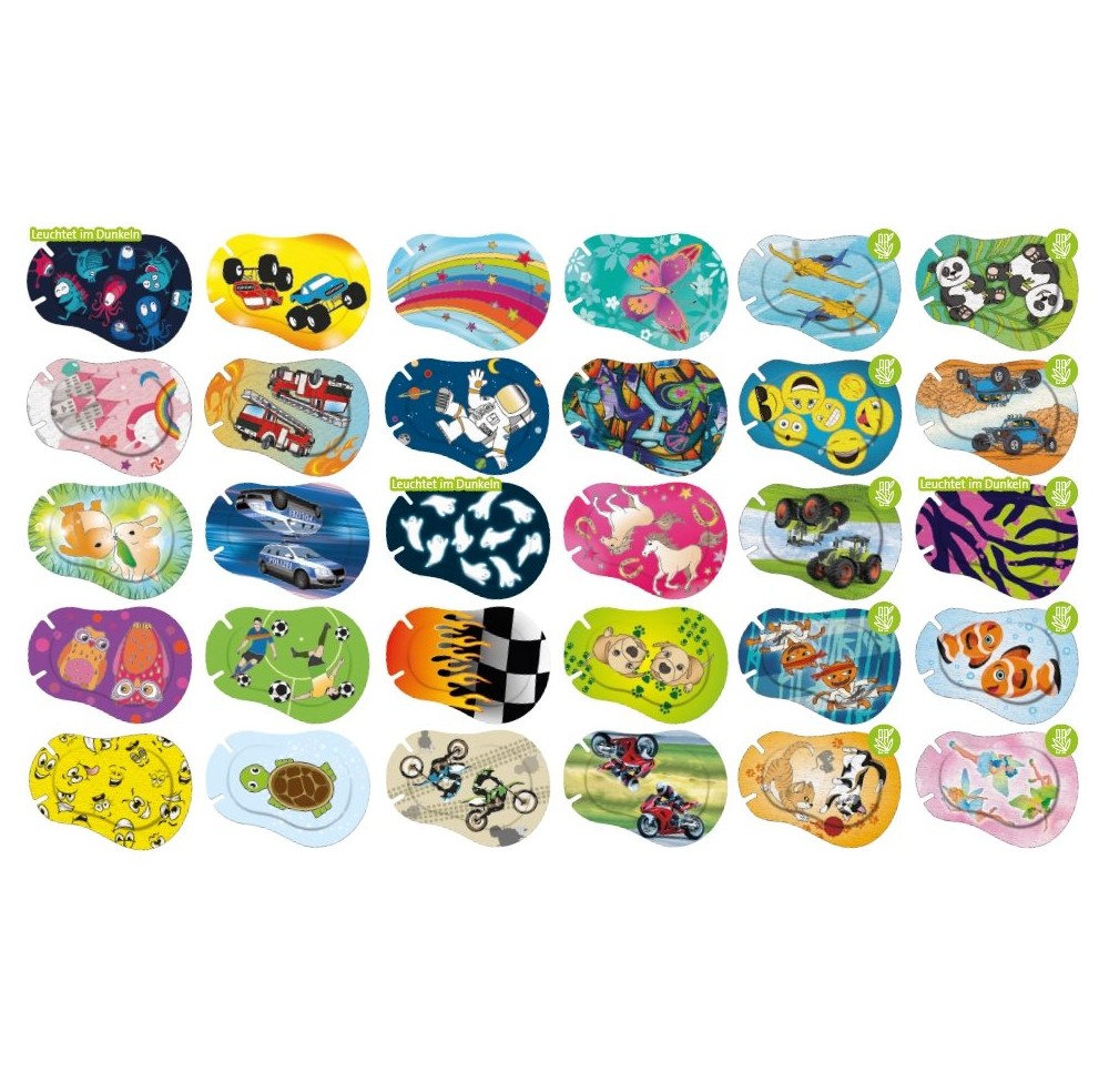 ORTOPAD emplâtre occlusif Mix Junior 100 pce