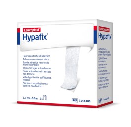 HYPAFIX bande non-tissée adhés 2.5cmx10m rouleau