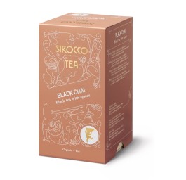 SIROCCO sachets de thé Black Chai 20 pce
