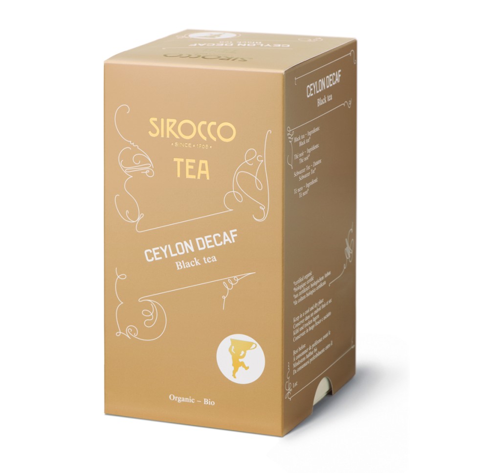 SIROCCO sachets de thé Ceylon Decaf 20 pce SIROCCO sachets de thé Ceylon Decaf 20 pce