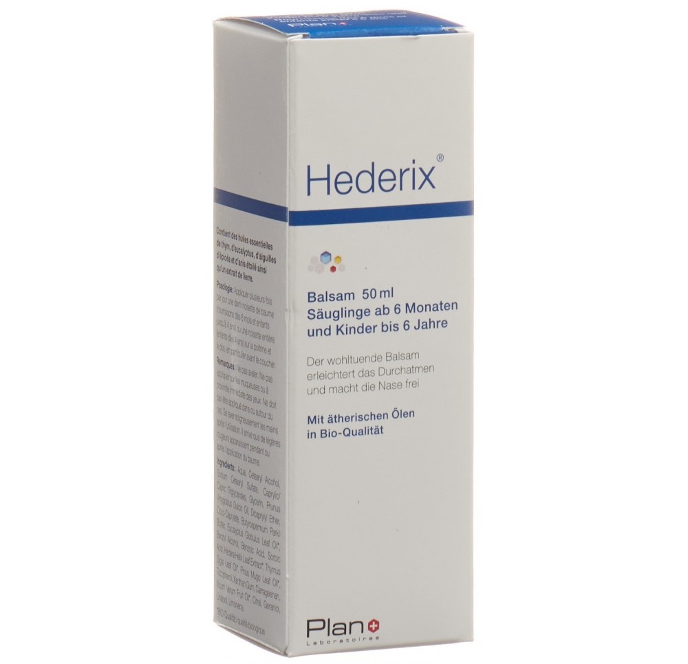 HEDERIX baume enfants 50 ml