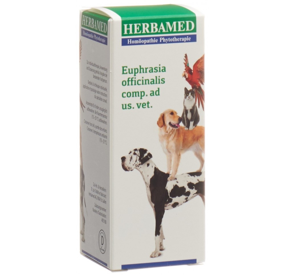 HERBAMED Euphrasia officinal comp ad us vet 50 ml