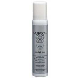 CARNEVAL COLOR Hair Spray silber 100 ml