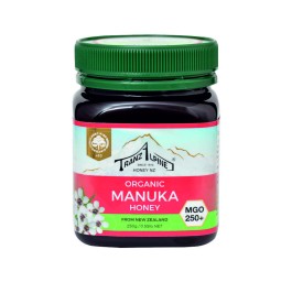 TRANZALPINE Miel de Manuka MGO 250+ bio 250 g