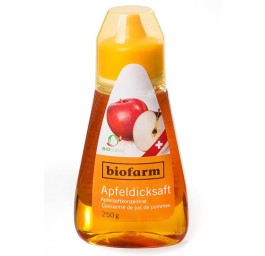 BIOFARM concentré jus pommes bourgeon CH 250 g