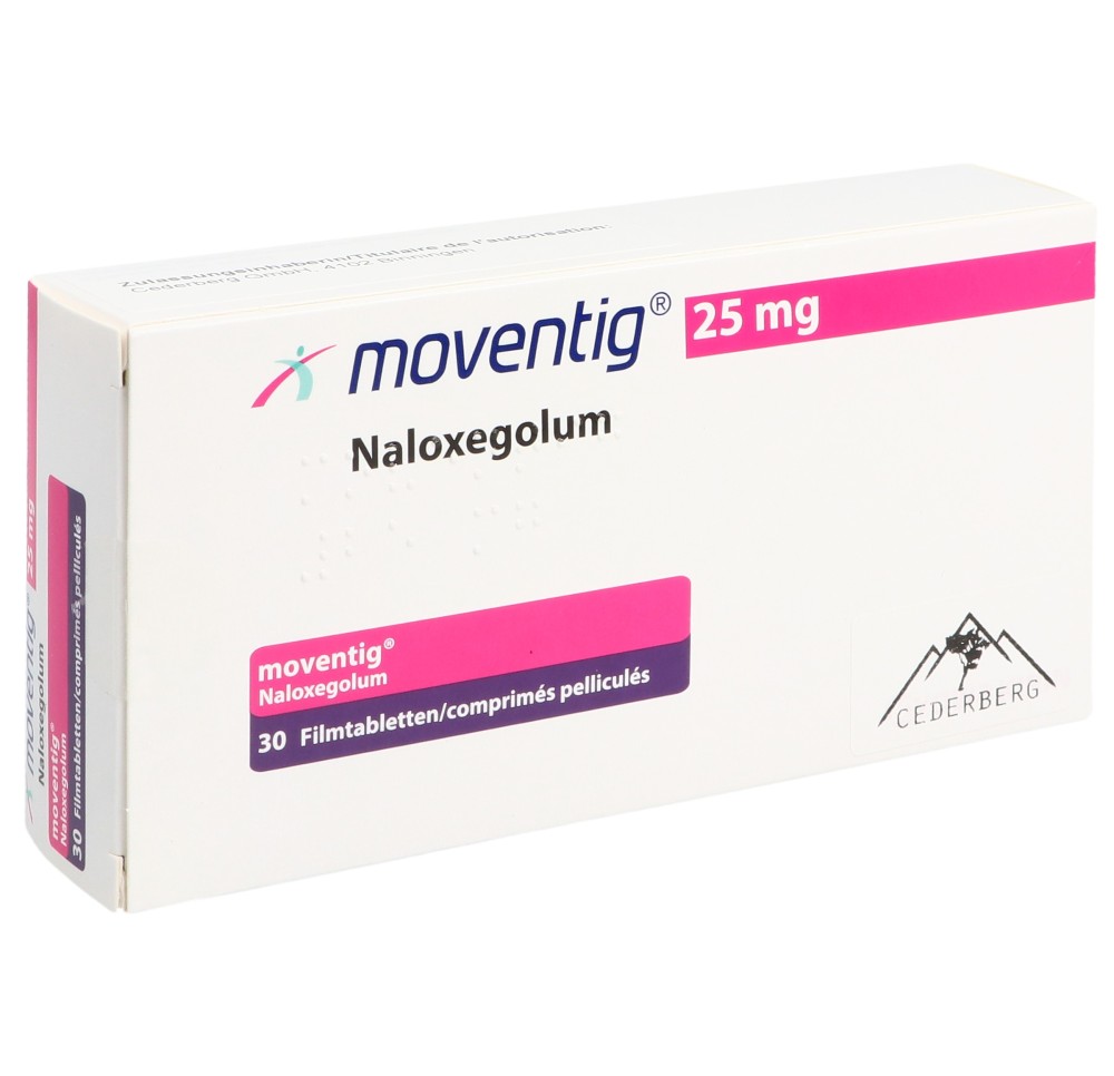 MOVENTIG cpr pell 25 mg 30 pce MOVENTIG cpr pell 25 mg 30 pce