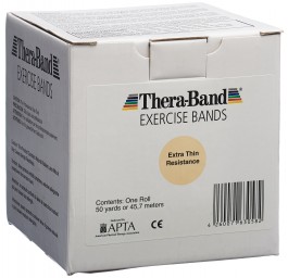 THERA BAND 45mx12.7cm beige extra mince