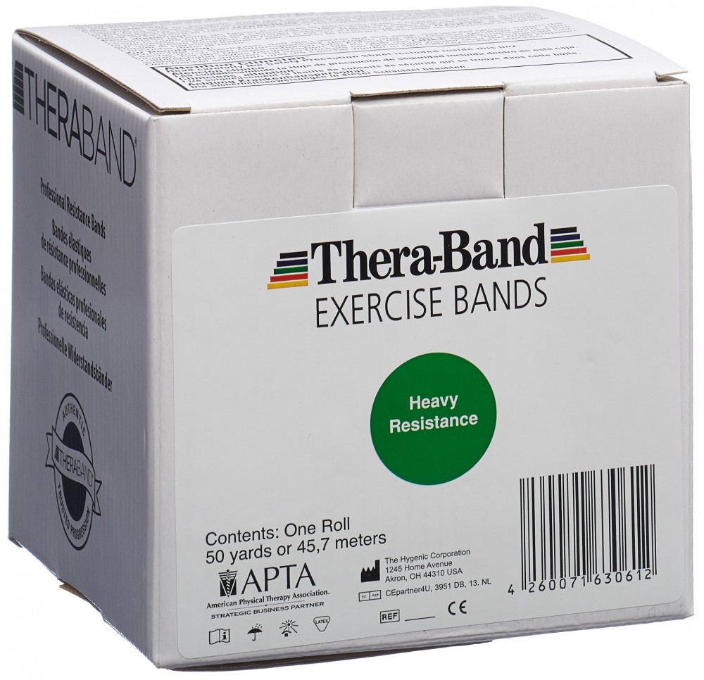 THERA BAND 45mx12.7cm vert fort