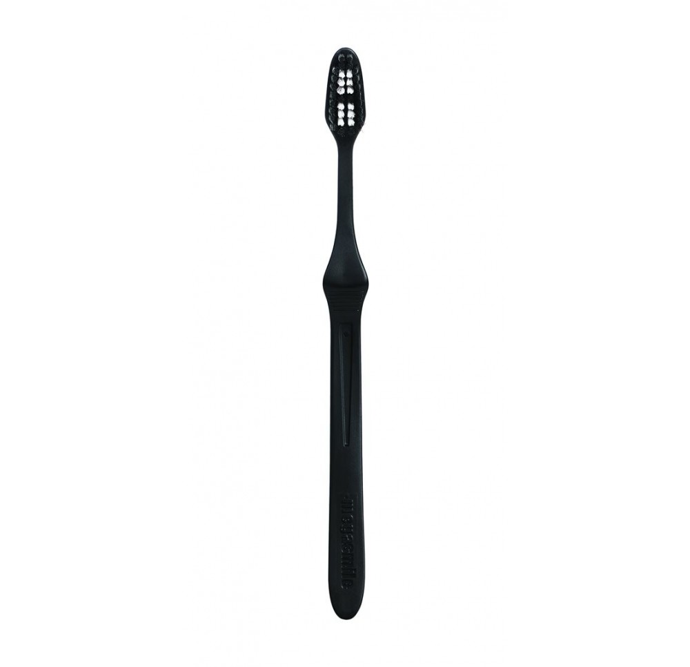 MEGASMILE soft black white brosse à dents 2 pce