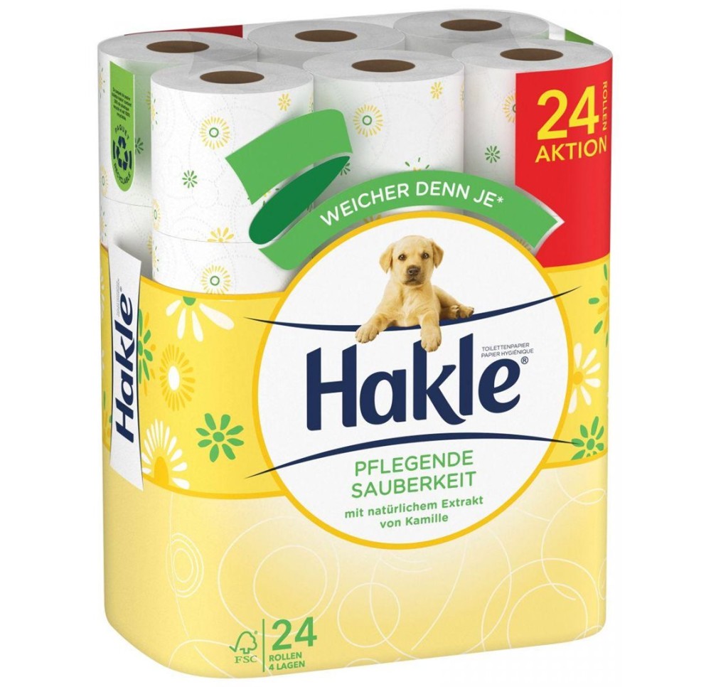 HAKLE papier toile propreté traitante 24 pce