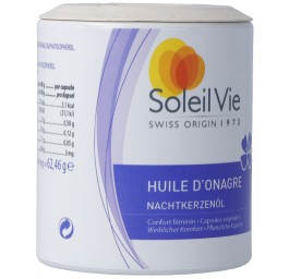 SOLEIL VIE huile onag caps 694 mg press fr 90 pce