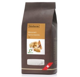 BIOFARM farine blanche bourgeon sach 1 kg