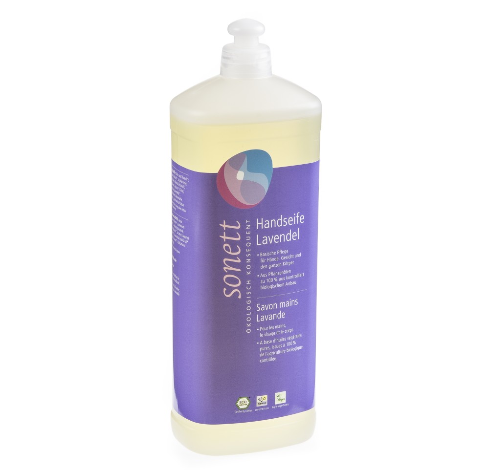 SONETT savon mains lavande recharge nouv 1 lt SONETT savon mains lavande recharge nouv 1 lt