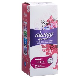 ALWAYS Discreet incontinence Liner 28 pce