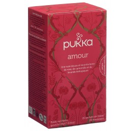 PUKKA Amour Thé bio sach 20 pce