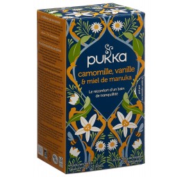 PUKKA Camom Vani&Miel Manuka Thé bio sach 20 pce