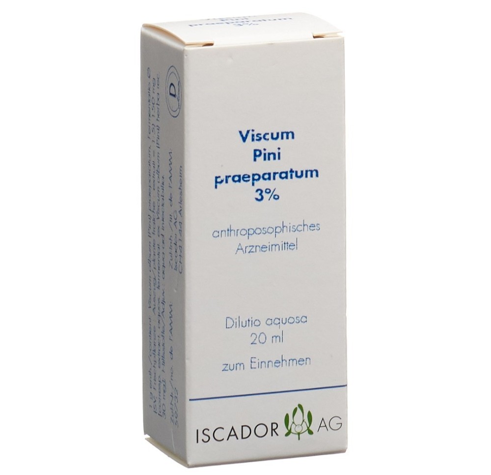 VISCUM PINI praep gouttes 3 % buvables 20 ml