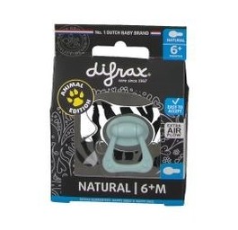 DIFRAX sucette natural 6+M SE silicone