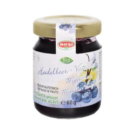 MORGA confitures fruits myrti-vani agave bio 60 g