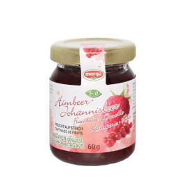 MORGA confitures fruits framb-gros agave bio 60 g