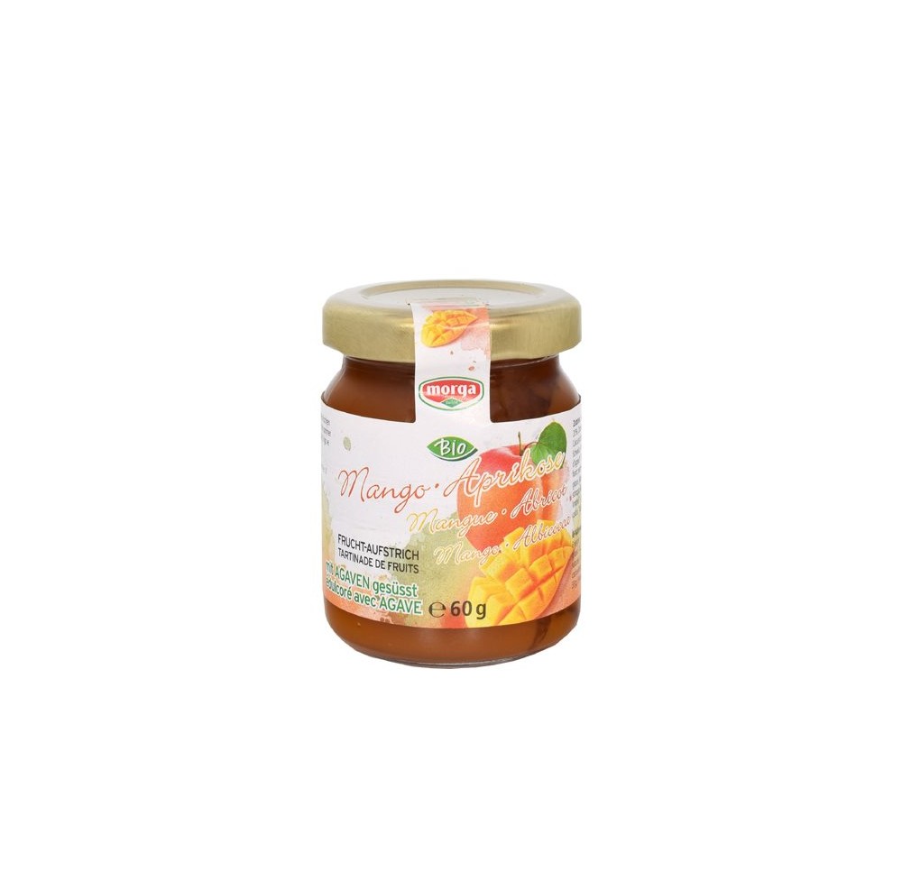 MORGA confitures fruits mang-abric agave bio 60 g