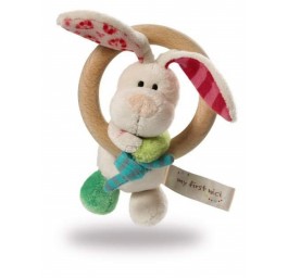 NICI my first Nici circlip en bois lapin Tilli