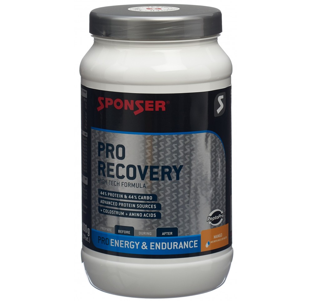 SPONSER Pro Recovery Drink Mango bte 800 g