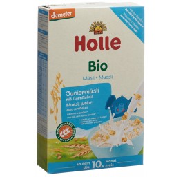 HOLLE Bio-Muesli Juniors 3 céré a corn-flake 250 g