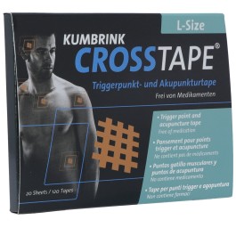 CROSSTAPE anti-douleur et acupuncture L 120 pce