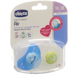 CHICCO sucette physio si ma BL 16-36m IDF 2 pce