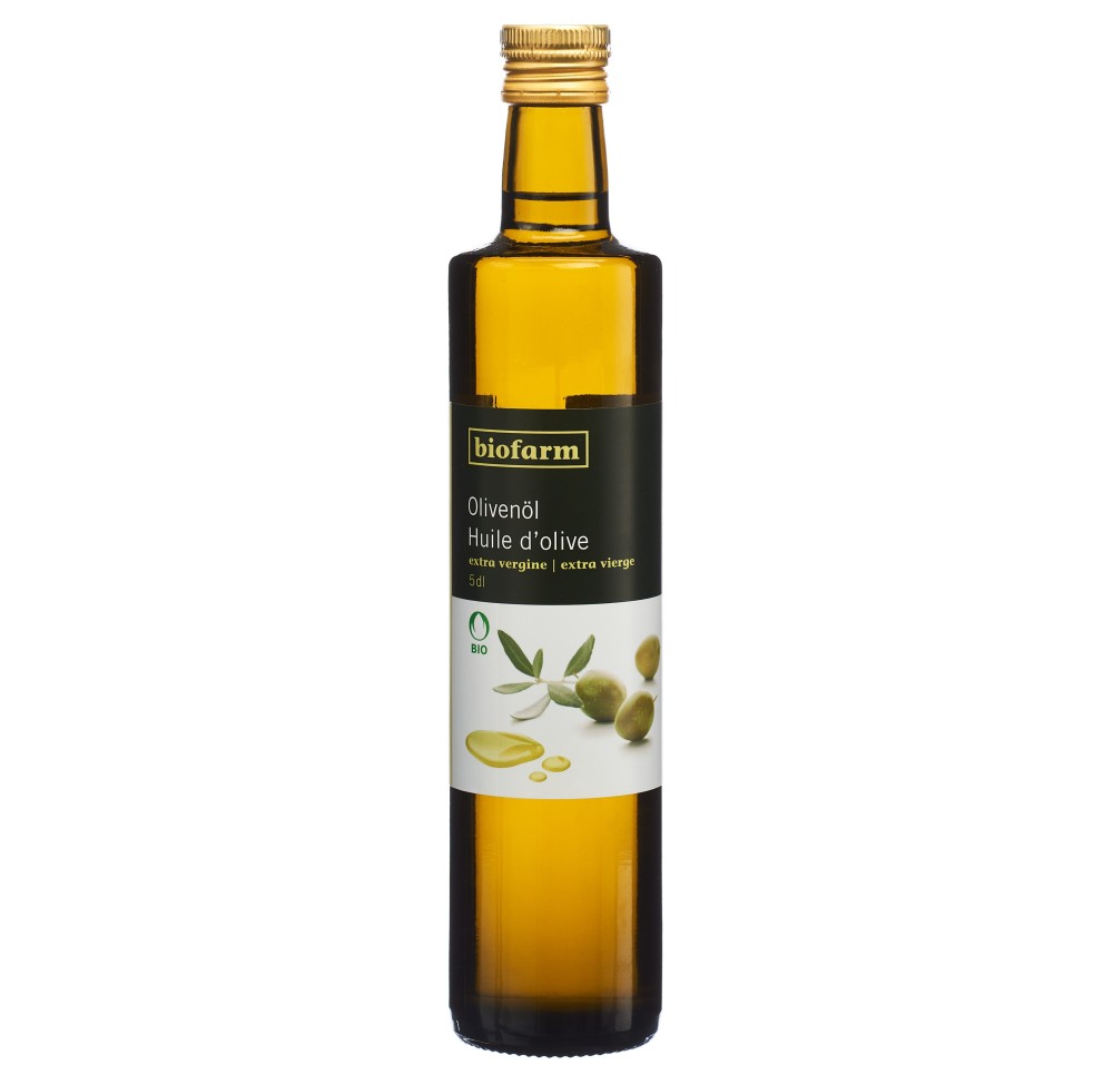 BIOFARM huile d'olive bourgeon fl 5 dl BIOFARM huile d'olive bourgeon fl 5 dl