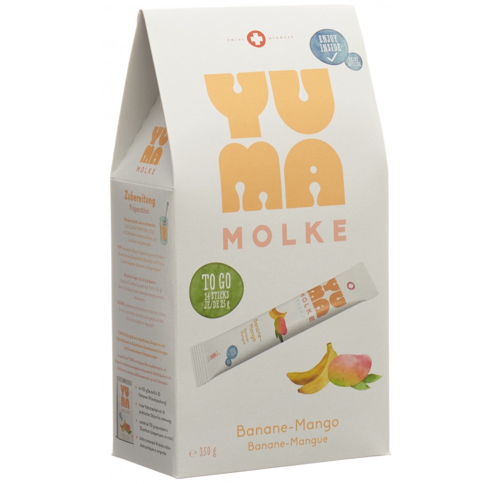 YUMA petit-lait Banane-Mango 14 x 25 g