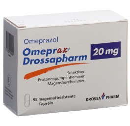 OMEPRAX Drossapharm caps 20 mg bte 98 pce