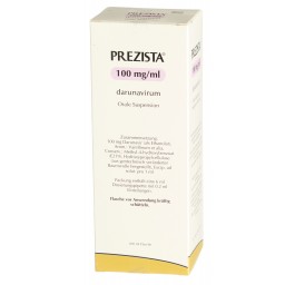 PREZISTA suspension orale 100 mg/ml fl 200 ml