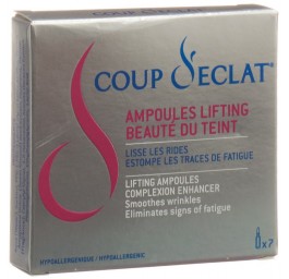 COUP D ECLAT ampoules lifting visage 7 x 1 ml