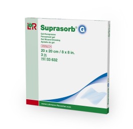 SUPRASORB G pansement gel 20x20cm 3 pce