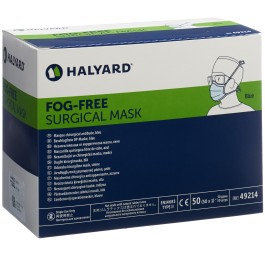 HALYARD masques OP Fog Free bl type II dist 50 pce