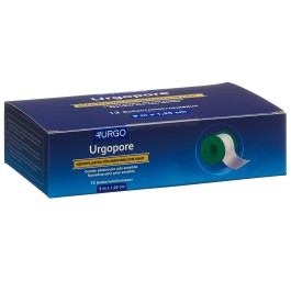 URGOPORE Sparadrap chir 9mx1.25cm peau sens 12 pce