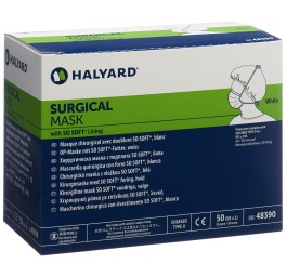 HALYARD masques OP SoSoft bla type II dist 50 pce