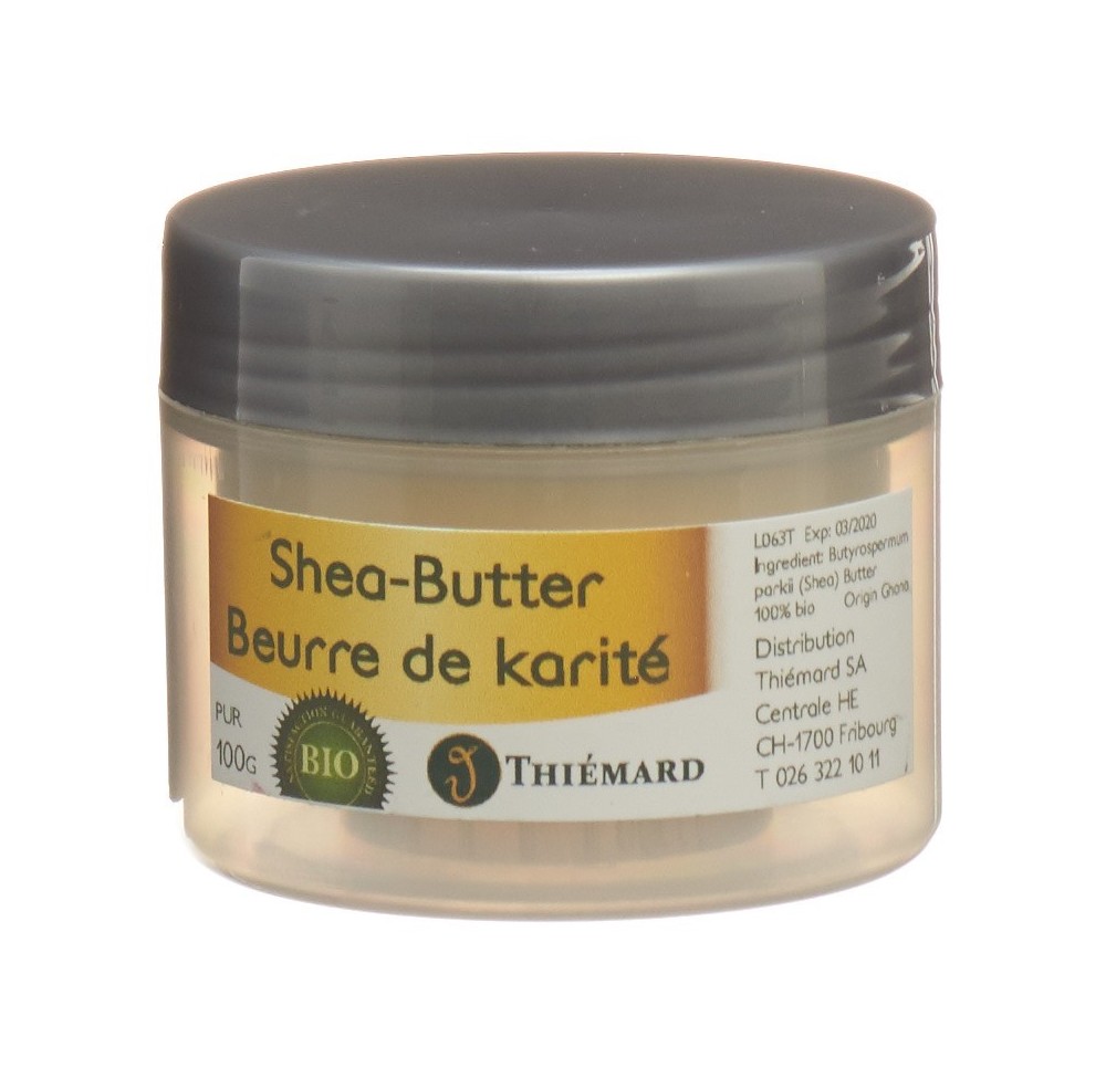 THIEMARD Beurre de karité 100 % pur bio 100 g