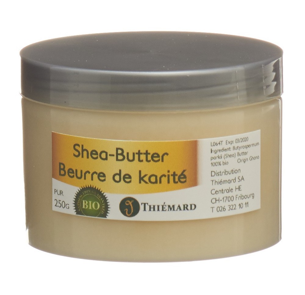 THIEMARD Beurre de karité 100 % pur bio 250 g