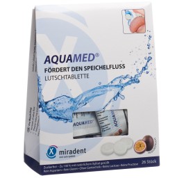 MIRADENT AQUAMED pastil sucer anti-bouche sèc 60 g