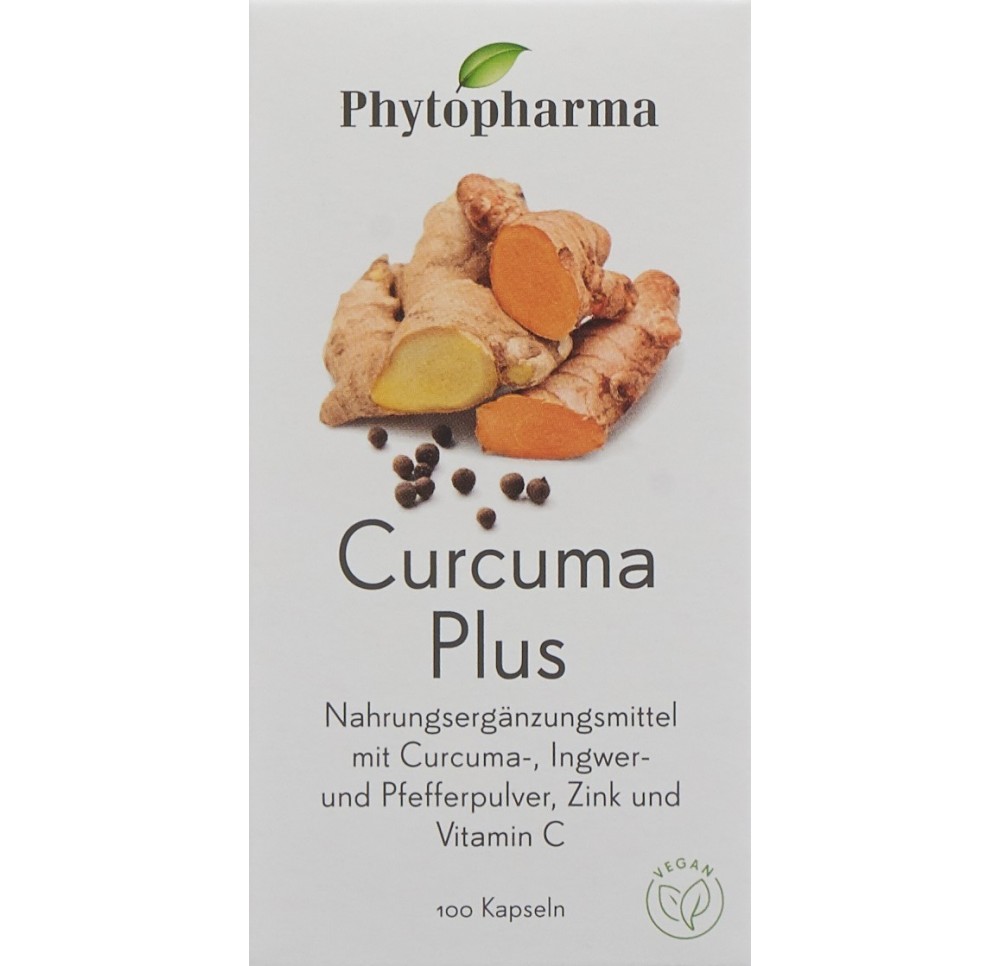 PHYTOPHARMA Curcuma Plus caps fl 100 pce