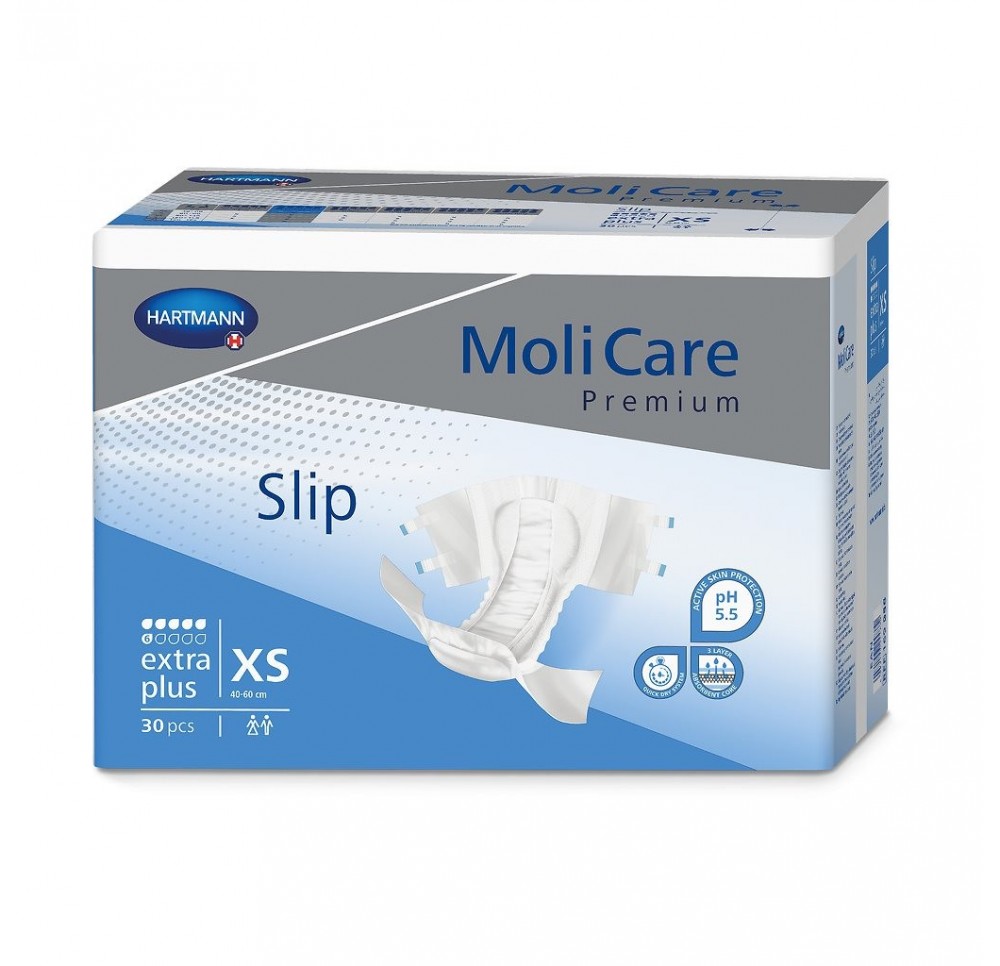 MOLICARE slip extra plus 6 XS bleu 30 pce